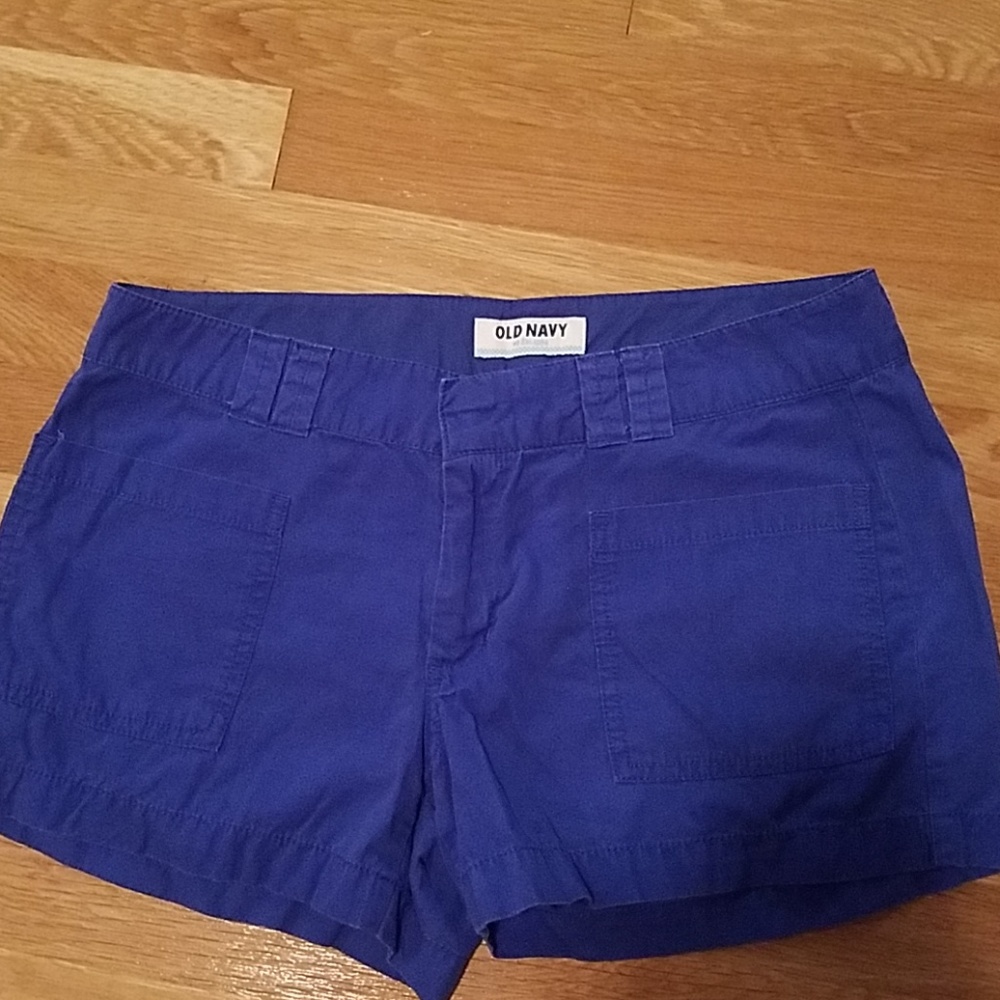 Blue shorts